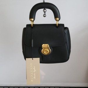 $859 *NEW* BURBERRY MINI Dk88 Top Handle Bag w/duster